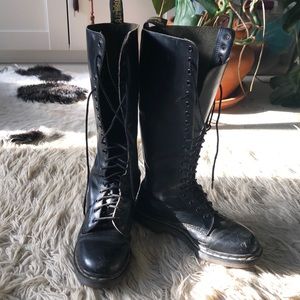 Vintage Dr. Marten’s knee high leather boots